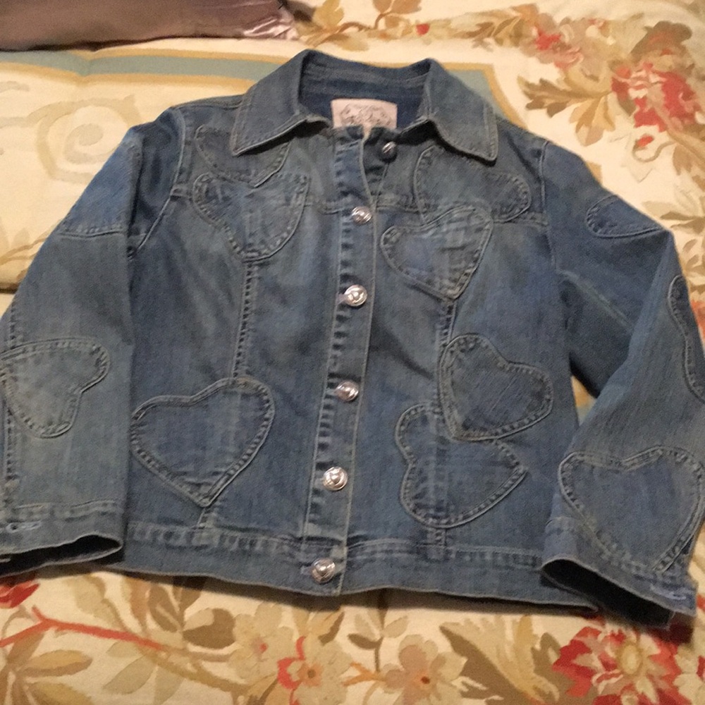 Selling a Brighton Jean jacket with heart.💗